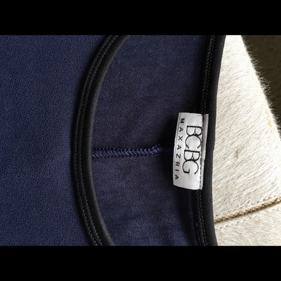 BCBG Navy Dress Small - Picture 5 of 5